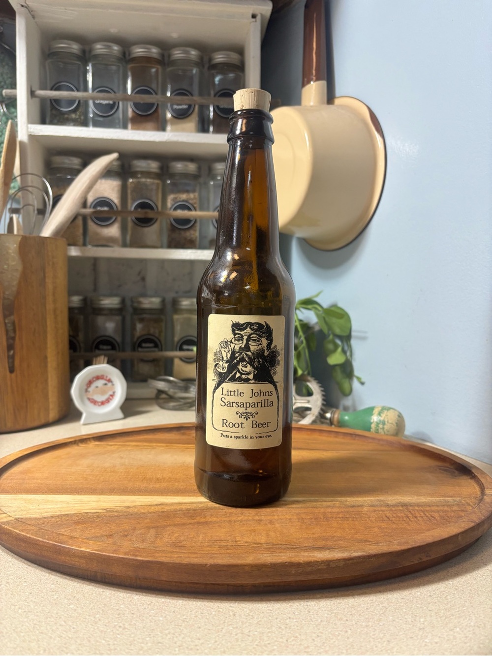 Root Beer Bottle - Brown